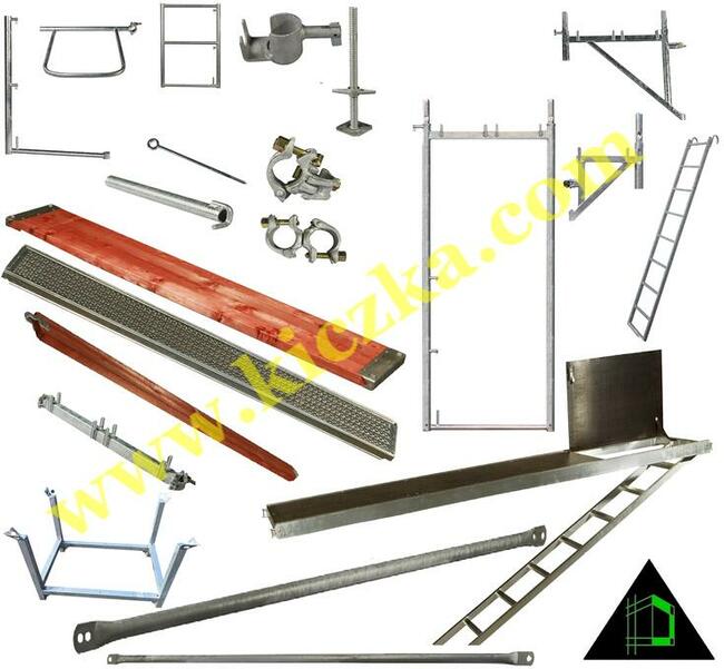 Rusztowania Ramowe Typ Plettac Baumann Rusztowanie 1350m2