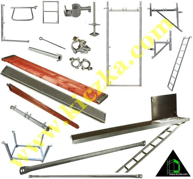 Rusztowania Elewacyjne Typ Plettac - Nowe Rusztowanie 207m2