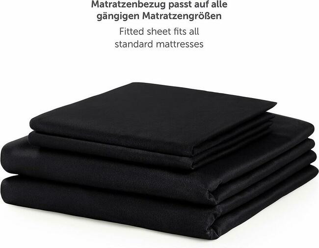 Poszewka na poduszkę Blumtal 80x50 czarna