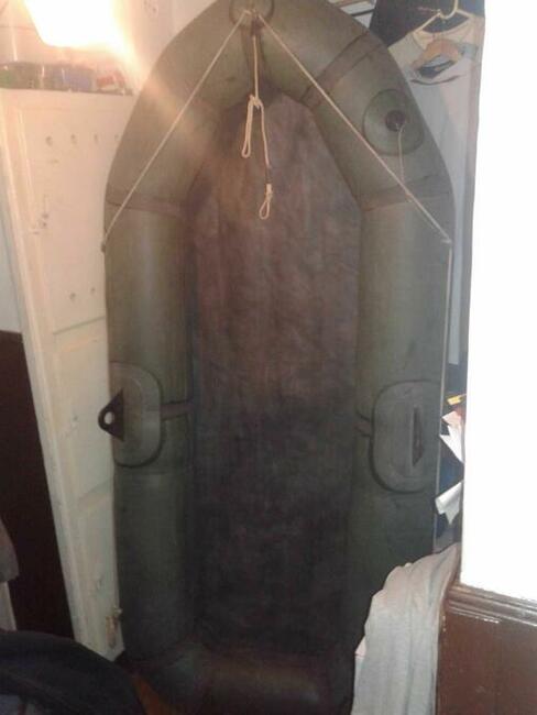 ponton gumowy wędkarski