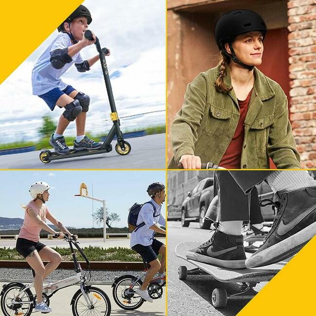 Kask rowerowy Vihir MTB BMX biały rozmiar S