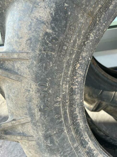 opony 6,50-16 continetal 99 a8 8 pr bieżnik ok 3 cm nie nap