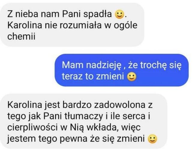 *KOREPETYCJE Z CHEMII*ABSOLWENTKA UW*