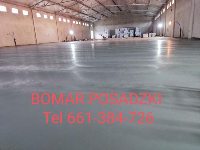 Posadzki przemysłowe oraz mixokret Sieradz, Błaszki, Warta