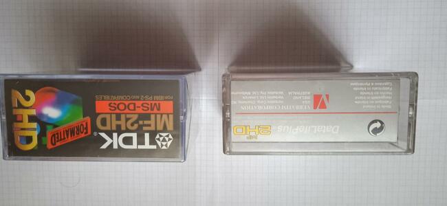 Dyskietki Verbatim ,TDK .