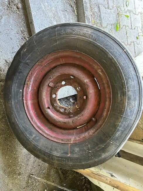 2 opony z felgami do Nysy lub Żuka