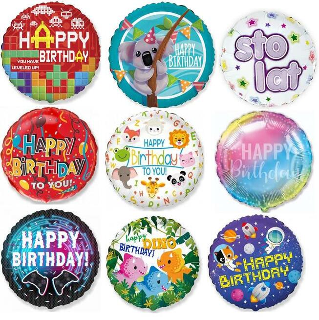 Sklep Wesołe Baloniki, balony z helem, dekoracje urodzinowe!