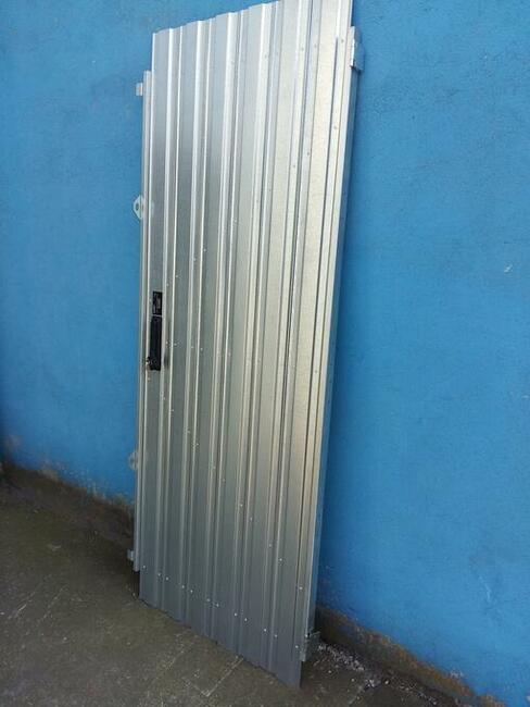 Drzwi piwniczne, do piwnic metalowe, stalowe, ocynkowane