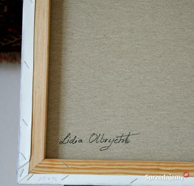 Malwy, ręcznie malowany olejny, L. Olbrycht