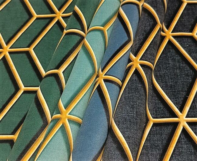 Geometrik, tkanina dekoracyjna, obiciowa