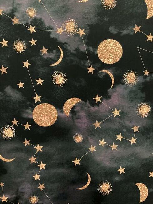 Galaktyka, tkanina dekoracyjna, obiciowa