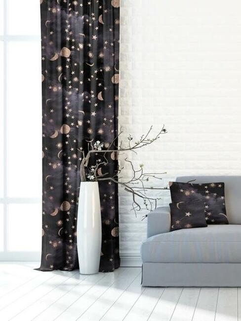 Galaktyka, tkanina dekoracyjna, obiciowa