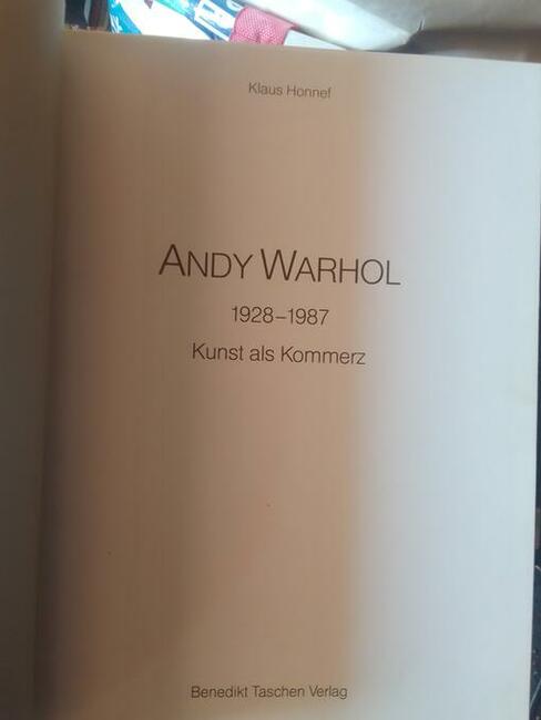 Klaus Honnef Andy Warhol