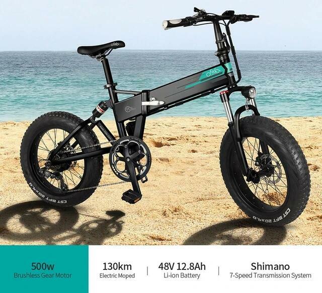 Rower elektryczny Fiido M1 Pro 500W 48V 40km/h 130Km