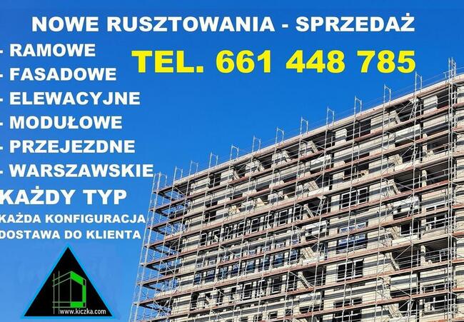 Tania Wieża z Rusztowania 10,5m x 3m - Słupek komunikacyjny