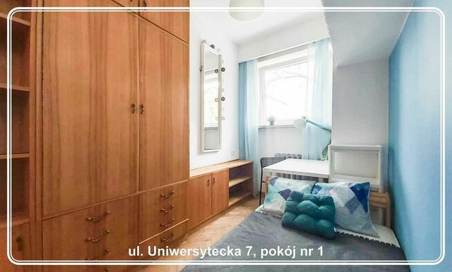 Przytulny pokój - Centrum ul. Uniwersytecka 7