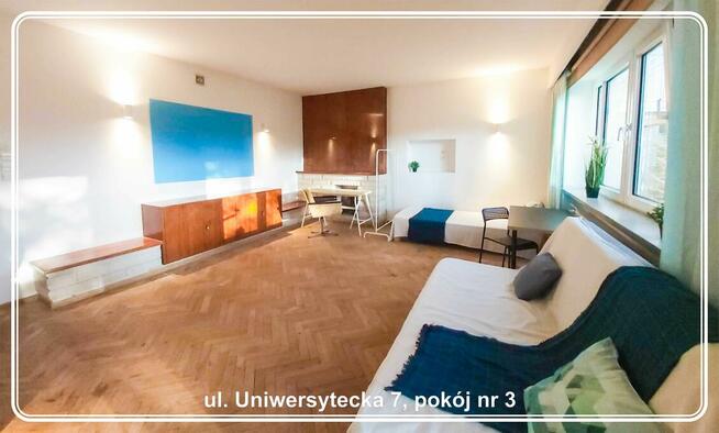 Przytulny pokój - Centrum ul. Uniwersytecka 7