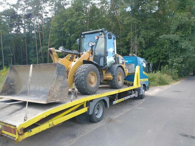 POMOC DROGOWA, laweta, transport maszyn, usługi minikoparka