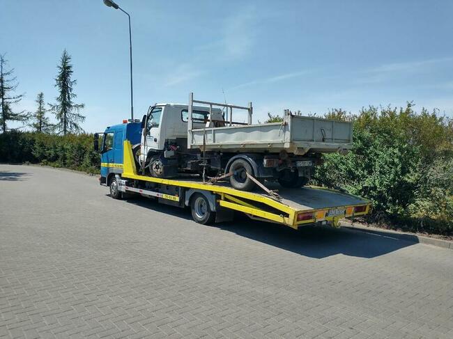 POMOC DROGOWA, laweta, transport maszyn, usługi minikoparka