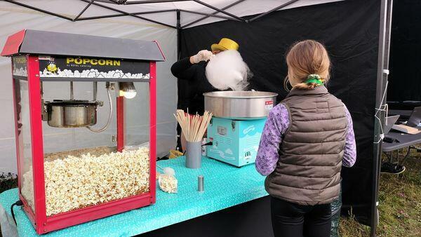 wynajem waty cukrowej i popcornu