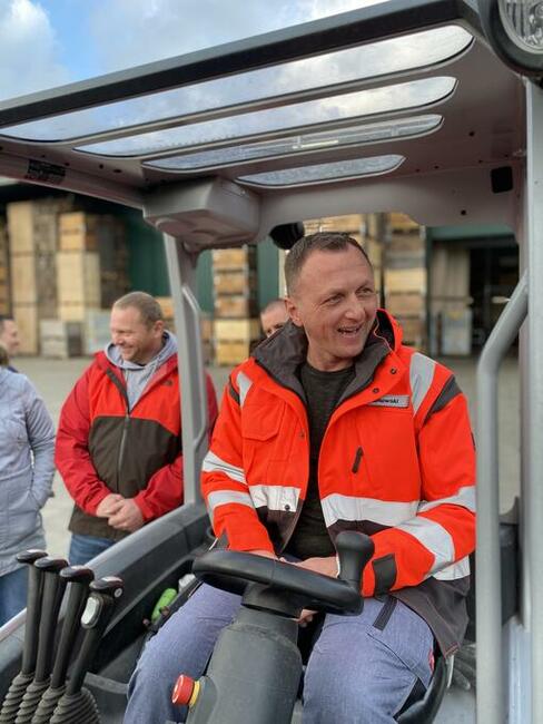 Kurs na operatora wózka widłowego w Niemczech po polsku.