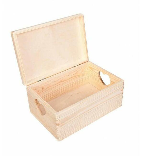 Producentem drewnianych skrzynek skrzynki z deklem 30x20