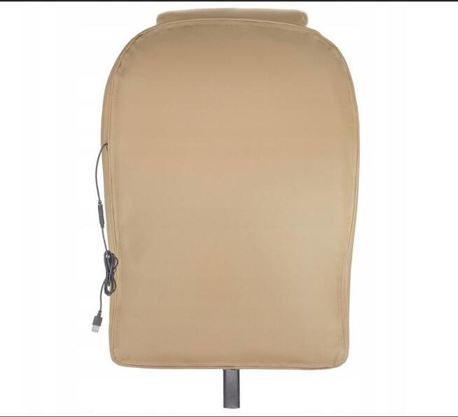 Wyprofilowane oparcie z masażem fotela ventor obszyte ekoskó