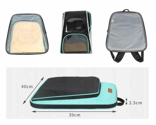 Transporter Dla Kota Plecak Z Kółkami