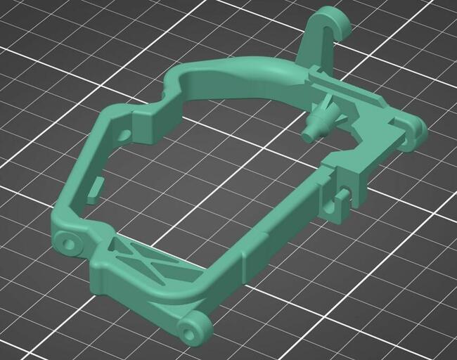 Lusterko Mercedes W140 W202 W210 - zestaw naprawczy.