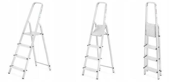Drabina domowa aluminiowa 8 stopniowa