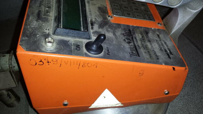 Urządzenie pomiar zagęszczenia i temperatury masy asfaltowej