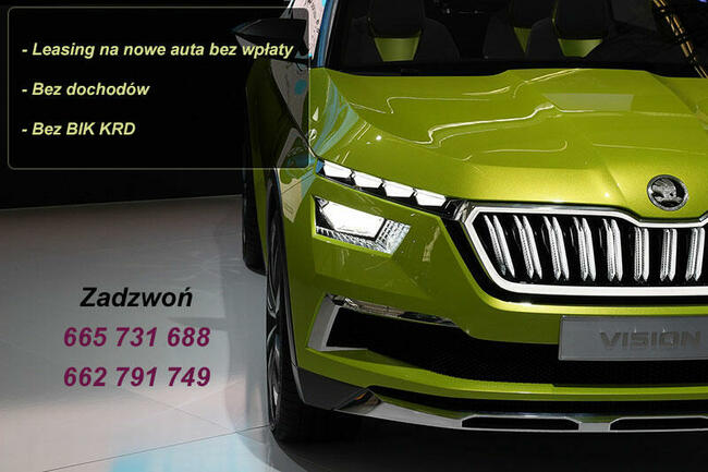 Leasing bez baz i wpłaty własnej