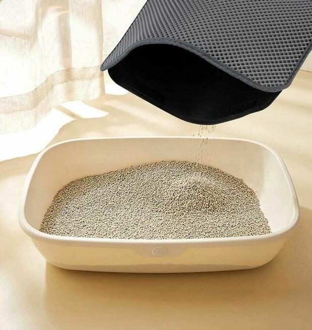 MATA Wycieraczka Pod Kuwetę Dla Kota Na Żwirek XXL