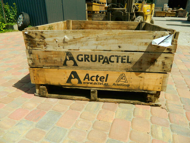 Skrzyniopalety drewniane 105x105x56 donica kwietnik skrzynia