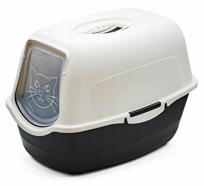 Zamknięta KUWETA Dla Kota + Łopatka