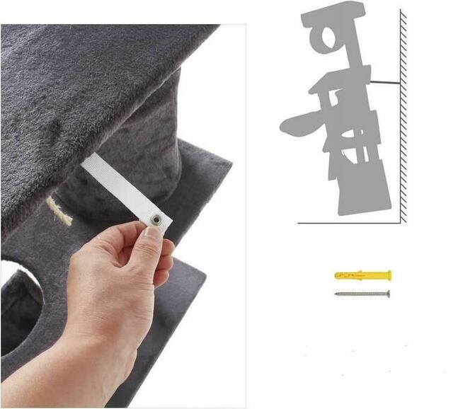 Drapak Dla Kota Tunel Legowisko Domek