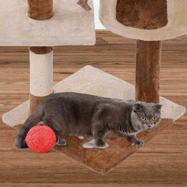 DRAPAK Domek Dla Kota Kotów Drzewo Myszki Zabawa XL