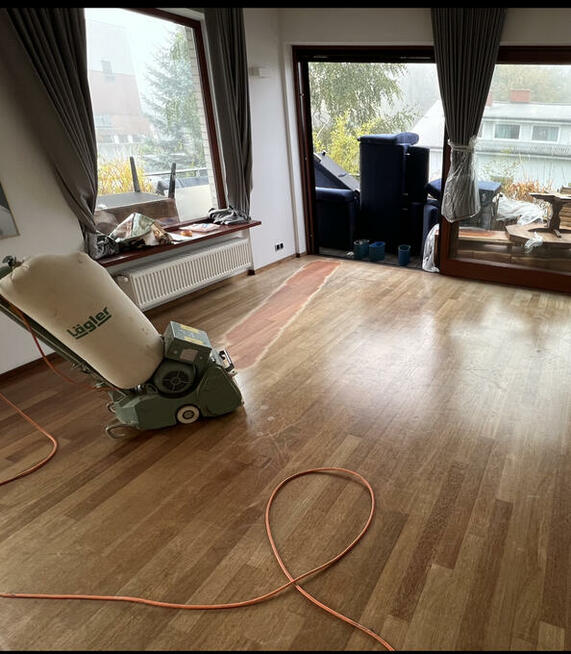 Bezpyłowe cyklinowanie parkietu , renowacja parkietu , wolne