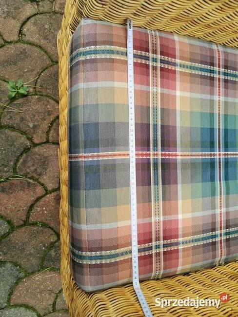 Piękny wygodny komfortowy Fotel Klubowy Jasny RATTAN