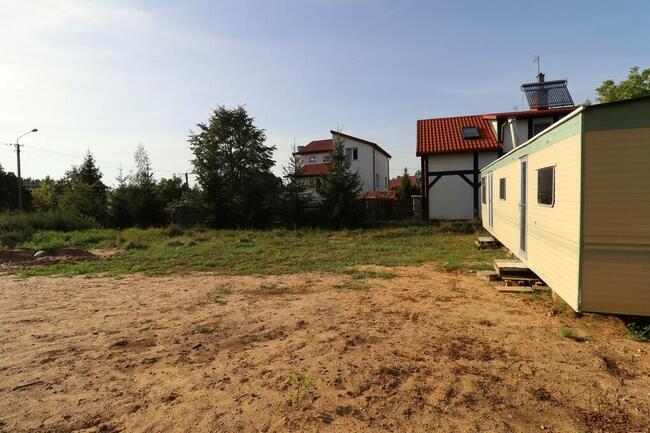 Działka z WZ w Starych Juchach z domkiem holenderskim