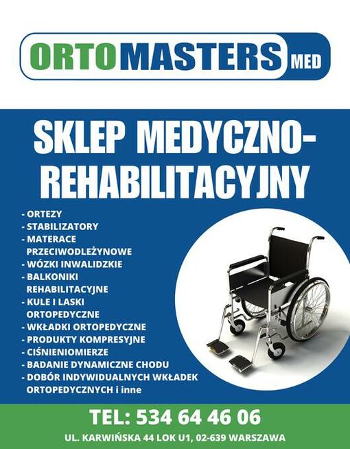 Sklep medyczno - rehabilitacyjny ORTOMASTERS MED