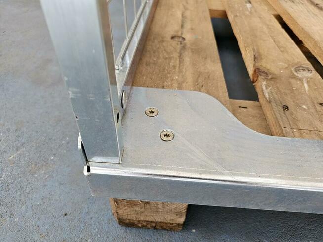 Kosz Gitterbox Nadstawka Regał Magazynowy Transportowy EURO