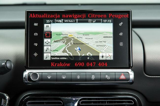 Aktualizacja GPS wgrywanie nawigacji mapy Peugeot Citroen