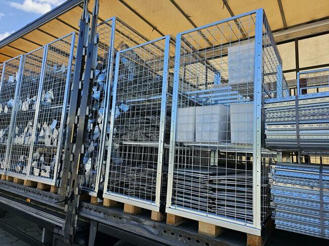 Kosz Gitterbox Nadstawka Regał Magazynowy Transportowy EURO