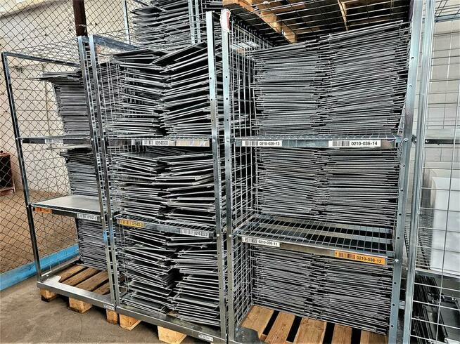 Kosz Gitterbox Nadstawka Regał Magazynowy Transportowy EURO