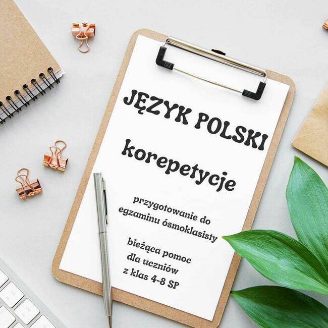 egzamin ósmoklasisty JĘZYK POLSKI korepetycje