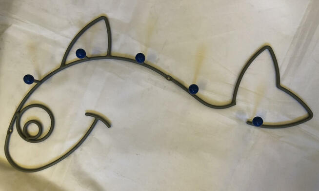 Wieszak dla dziecka - biedronka, motyl lub rekin