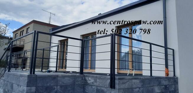 Balustrada kuta nowoczesna