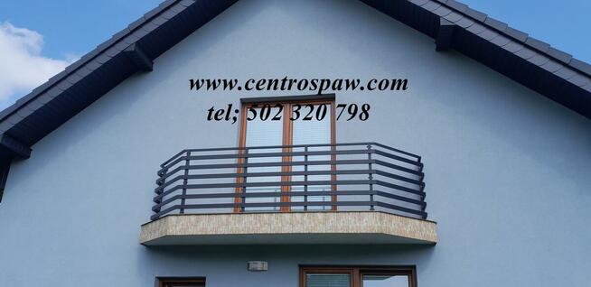 Balustrada kuta nowoczesna