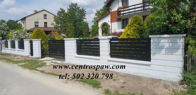 Ogrodzenie kute nowoczesne kompleksowo